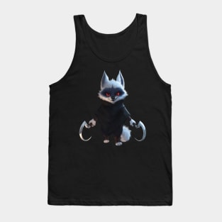 puss in boots little wolf death Tank Top